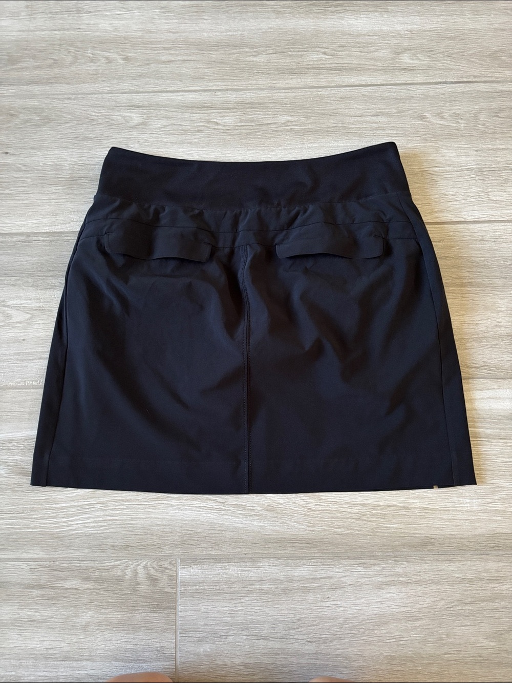 Athleta Black SoHo Athletic Skirt Skort Size 6 - Picture 6 of 8